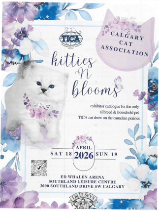Kittens and Blooms show poster