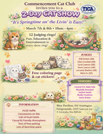 Commencement Cat Club — Springtime an' the Livin' is Easy