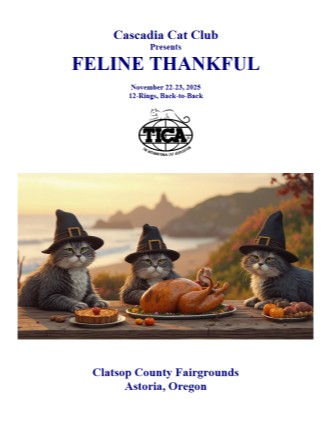Cascadia Cat Club — Feline Thankful